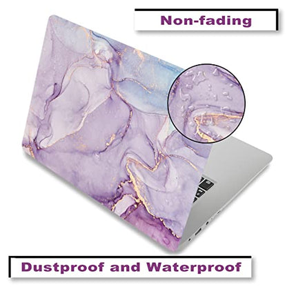 ArtSo Laptop Skin Sticker Decal, 12" 13" 13.3" 14" 15" 15.4" 15.6 inch Laptop Universal Netbook PC Notebook Vinyl Reusable Skin Sticker Cover Art Case Protector Personalized,Purple Blue Marble - color: Purple Blue Marble