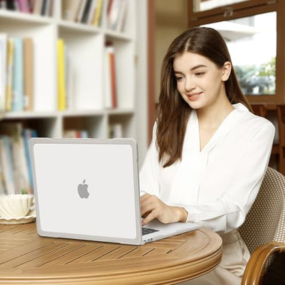 MOSISO Compatible with MacBook Air 13 inch Case M1 2018-2021, Khaki | Reduces-Fingerprints with Soft TPU Bumper Shell&Keyboard Cover for MacBook Air 13.3 M1, 2021 2020 2019 2018 A2337 A2179 A1932 - color: Khaki
