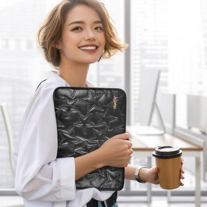 15 16 inch Laptop Sleeve Case for 15" MacBook Pro/Air M5 M4, 16" MacBook Pro M5 M4 Max, 15" Surface Laptop 6, 15" IdeaPad Slim 5i Gen 9 ｜ 3i Gen 8/9, 16" XPS 16, HP Laptop Bag Cover, Black - color: Black, size: 15-16 inch / Macbook 15 16