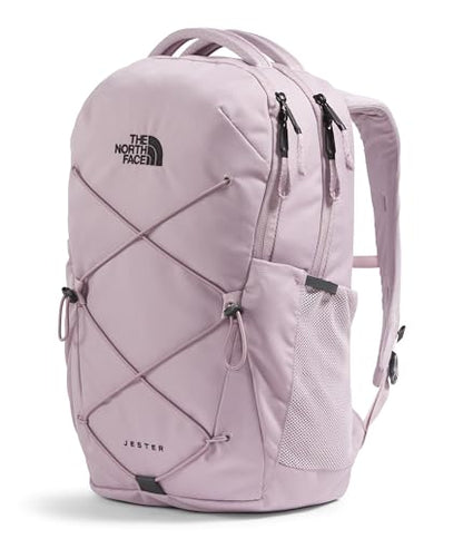 The North Face Jester Everyday Laptop Backpack, Ashen Purp/Blk, OSFA | Commuter Travel Bag, Laptop Sleeve, Water-Repellent - color: Ashen Purple/Tnf Black