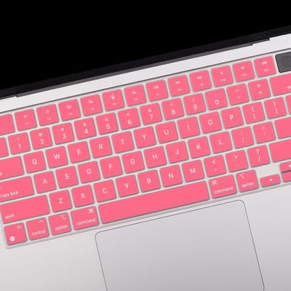2 Pack Keyboard Cover for 2026 MacBook Neo 13“ (Touch ID) & MacBook Pro 14”/16“ M5-M1 Pro/Max, M5-M2 & MacBook Air 13”/15" M5-M1, Keyboard Protective Skin US Layout - Red - color: Red+TPU
