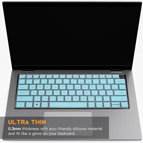 Keyboard Cover for Dell Latitude 5420 5430 5431 5440 5450 3440 3450 14, Latitude 7420 7430 7440 7450 7410 7650 7640 14 & 15.6, Latitude 9510 9520 9420 9430, Latitude 7520 15.6 Keyboard Skin, Mint - color: Mint
