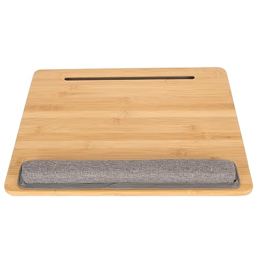 Laptop Desk, Portable Lap Table, Lightweight Tablet Slot Holder, Comfortable Tilt Angle, Durable, Water