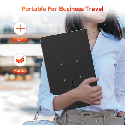 HotYeah Portable Laptop Monitor, 15.6" 1080P FHD USB-C HDMI Travel Monitor | FreeSync IPS External Computer Screen w/Kickstand, Extra External Display for Laptop PC Mac Phone Tablet Switch Xbox PS5 - size: 15.6"