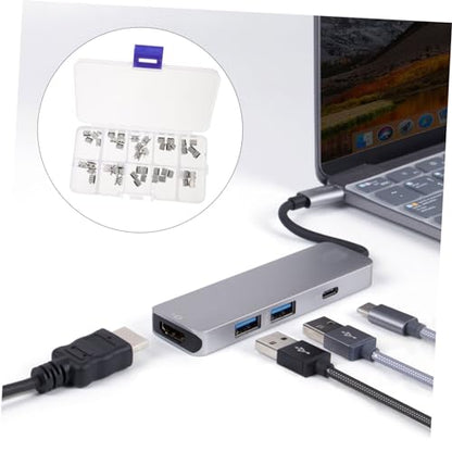 50pcs USB Female Socket Connector Construction Pin USB Solder Type for Mobile Devices and Projects