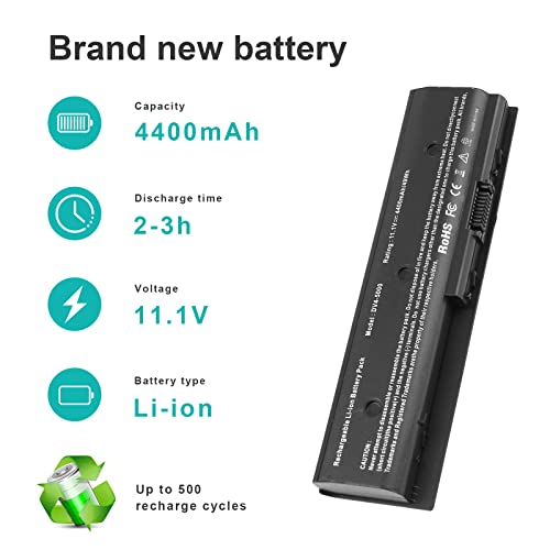 Futurebatt MO06 MO09 671731-001 Laptop Battery for HP Pavilion DV4-5000 DV6-7000 DV7-7000 Envy DV4-5200 DV6-7200 M6-1100 Series - size: DV4 8.86 3.15 1.38in