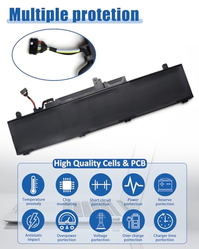 47Wh L22B3PG4 L22M3PG4 Battery Replacement for Lenovo ThinkPad E14 Gen 5 Gen 6,ThinkPad E16 Gen 1 Gen 2 Series Notebook L22D3PG4 L22X3PG4 L22L3PG5 L22B3PG5 L22D3PG5-11.31V 4156mAh - size: L22B3PG4 11.54*3.15*0.25 IN