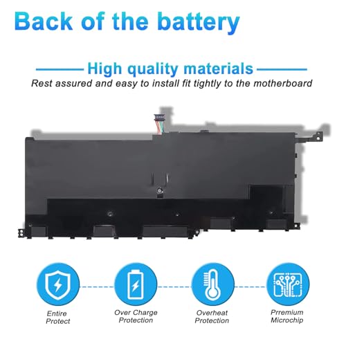 01AV409 00HW028 01AV457 01AV458 SB10F46466 01AV439 00HW029 SB10F46467 Laptop Battery for Lenovo Thinkpad X1 Carbon 4th Gen 4 2016 ThinkPad X1 Yoga Gen1 Gen2 Series Ezel CC315-72G-74LB - size: 10.00*3.15*0.31inch 01AV409