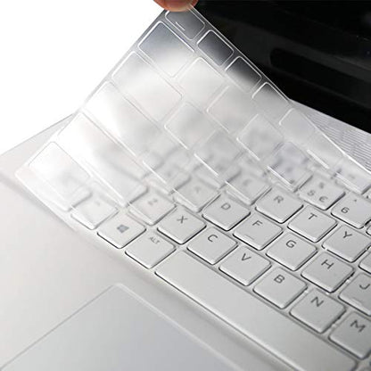 Keyboard Cover for Dell Alienware M17 R4 R3 R2 Gaming Laptop, Dell G7 17 7700 Gaming Laptop (Not fit for Dell Alienware 17 R5/Old Alienware M17/Alienware M17 R4 Cherry)-TPU