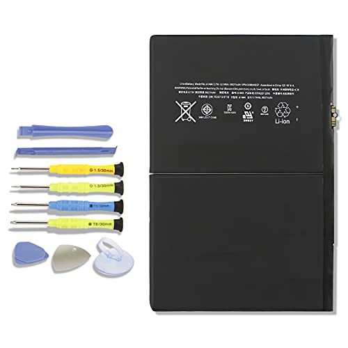 MULS A1484 A1474 Tablet Battery Replacement for iPad 5th 6th 7th 8th 9th | Generation A1822 A1823 A1893 A1954 A2197 A2198 A2270 A2428 A2429 A2430 A2602 A2603 A2604 A1474 A1475 for iPad 5/6/7/8/9/Air 1 - size: 10.04*5.83*0.98 in A1484