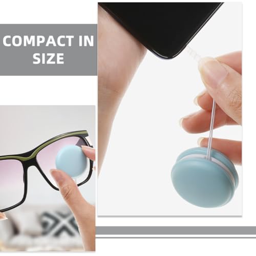 iplusmile 6pcs Screen Cleaners Multi-Color Phone Screen for Cleaning Lenses Eyeglasses and Electronics Dust and Fingerprint Removal Tools