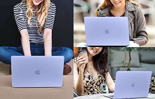 CISSOOK Compatible with MacBook Pro 13 Inch Case 2023 M2 Chip, Hard Shell Case & Keyboard Cover for MacBook Pro 13 inch with Touch Bar 2020-2023 Release M2&M1 A2238 A2289 A2251 Model, Sierra Blue - color: Sierra Blue