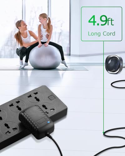 12V Power Supply 2A AC/DC Adapter 12Volt Wall Charger Replacement Power Cord AC 100V-240V to DC 12Volt 2A 1.5A 1A Converter for LED Strip Light Security Camera GPS Webcam Router with 10TIPS
