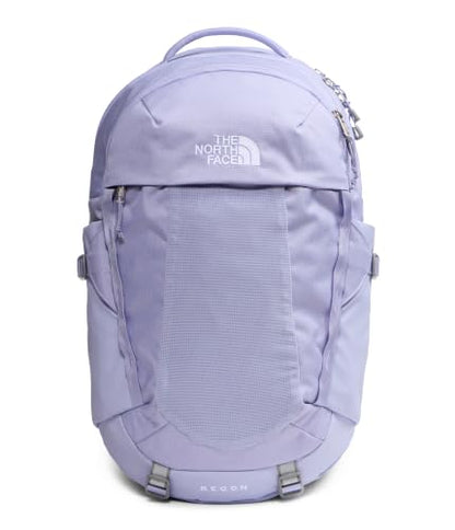 The North Face Women's Recon Everyday Laptop Backpack - Commuter Travel Bag, 18" Laptop Sleeve, Water-Repellent, Pale Plum Light Heather/Pale Plum, One Size - color: Pale Plum Light Heather/Pale Plum, size: One Size