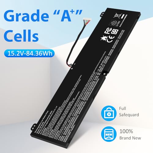 AP18JHQ Laptop Battery Replacement for Acer ConceptD 7 CN715-71 CN715-72G CN715-73G Pro CN715-71P CN715-72P Ezel CC715-71 Pro CC715-71 CC715-71P CC715-72P Predator Triton 500 PT515-51 PT515-52 - size: AP18JHQ 14.76 × 5.12 × 0.98 in