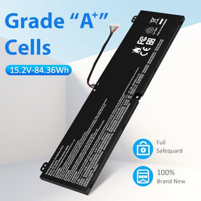 AP18JHQ Laptop Battery Replacement for Acer ConceptD 7 CN715-71 CN715-72G CN715-73G Pro CN715-71P CN715-72P Ezel CC715-71 Pro CC715-71 CC715-71P CC715-72P Predator Triton 500 PT515-51 PT515-52 - size: AP18JHQ 14.76 × 5.12 × 0.98 in