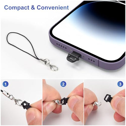 15PCS Anti Dust Plug Kit Compatible with iPhone 14, 14 Pro,14 Pro Max,14 Plus,13,13 Pro,13 Pro Max,13 Mini,12,12 Pro,12 Pro Max,12 Mini,11,11 Pro,11 Pro Max,XS,XR,X,8,7,6 - iPhone Port Cleaning Brush - size: For iPhone 14 to 6 Series
