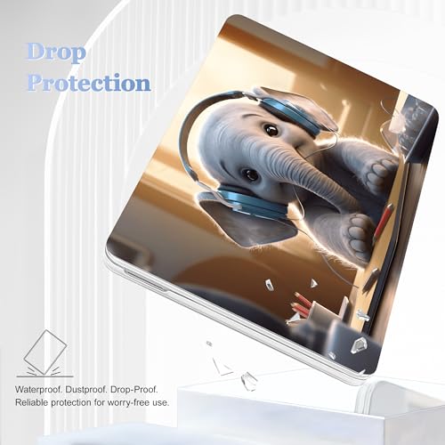 Tuiklol for 2026 MacBook Neo 13 Inch A18 Pro Chip Case, (Model A3404) Anti-Scratch Anti-Drop Slim Hard PC Shell Case with Shockproof Protective MacBook Neo Laptop Cover, Elephant - color: Elephant
