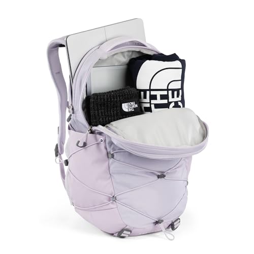 The North Face Borealis Commuter Laptop Backpack, Lavendaer Fog, OSFA | Everyday Travel Bag, Laptop Sleeve, Reflective Details - color: Lavendaer Fog
