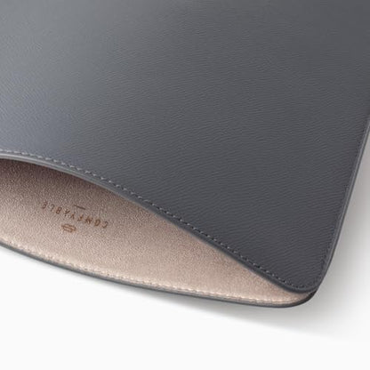 Comfyable Laptop Sleeve 13 Inch Precisely Compatible with MacBook Air M5 2026 & MacBook Pro/Neo A18, Genuine Leather Cover Case, Dark Gray - color: Dark Gray, size: For 13" MacBook Pro & Air & Neo