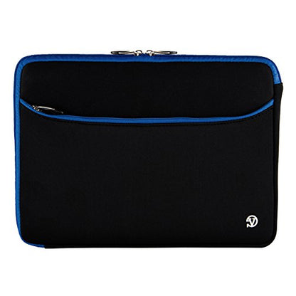 Vangoddy 13" Laptop Sleeve, Black/Blue (NBKLEA652) - color: Black/Blue, size: 13-13.3"