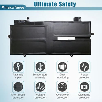 L20C4P71 L20M4P71 Laptop Battery Replacement for Lenovo ThinkPad X1 Carbon 9th 10th Gen X1 Yoga 7th 6th Gen 2021 Series L20D4P71 SB10T83217 5B10W13974 SB10T83218 SB10T83215 L20L4P71