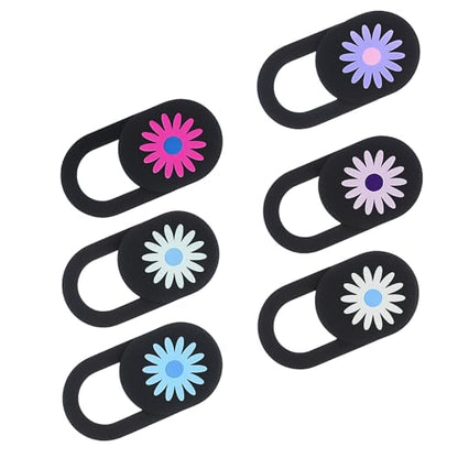6 Pack Laptop Camera Cover Slide, Computer Camera Cover Slide, Webcam Privacy Protector for Laptop, Computer, Tablet, Smartphone, Pc