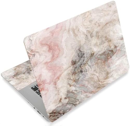 Laptop Skin Sticker Decal 15-15.6 Inches, Universal Reusable Vinyl Sticker for 12.1 13 13.3 14 15.4 Inches Netbook/Notebook PC, Waterproof & Scratch-Resistant (Marble) - color: Marble
