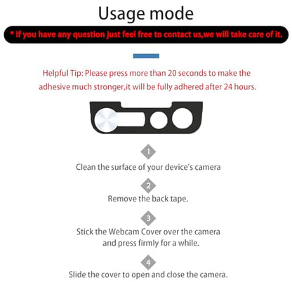Webcam Cover,Front Camera Cover Compatible for iPhone 13/13 Mini/13 Pro/13 Pro Max,Protect Privacy and Security,Not Affect Face ID, 2 Pack-Silver - color: Silver