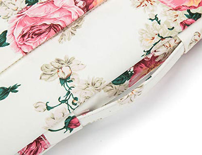 Kinmac 360° Heavy Duty Protective Laptop Sleeve Case Bag Cover with Handle for MacBook Air 13 inch,iPad Pro 13 inch and 13.3 inch HP,Dell,Lenovo,Asus,Acer Laptop (Peony) - color: Peony, size: 12 inch-13.3 inch