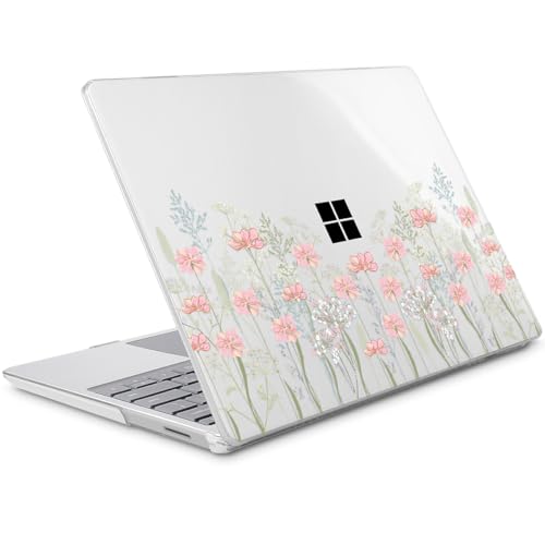 Case for Surface Laptop 5/4/3 13.5", Floral C322 | Hard Shell Case with Keyboard Cover & Screen Protector. Fits Surface Laptop 5/4/3 13.5" Metal Palm Rest Models 1951/1868. - color: Floral C322