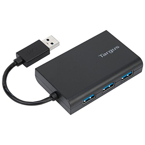 Targus USB 3.0 3-port HUB with Ethernet (AH122USZ) - style: USB 3.0 3-port HUB