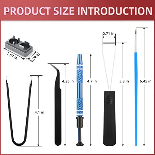 RUNJRX Keyboard Lube Kit JRX 205G0 0.53oz/15g for Mechanical Keyboard Lube, Switch Opener for MX Kailh,Keyboard Tools with Keycap Puller - style: Lube Kit-D