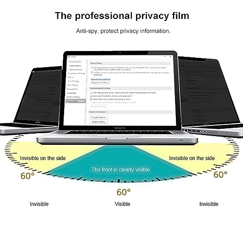 Magnetic Privacy Screen, 11.6-27 Inch Removable Laptop Privacy Filter, Anti-Glare (19inch/41x25.6CM) - size: 19inch/41x25.6CM