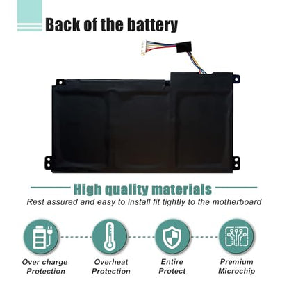 B31N1912 C31N1912 Laptop Battery Replacement for Asus VivoBook 14 E410M E410MA L410M L410MA F414MA E410KA E510 l510m l510 E510MA E510KA L510MA R522MA Series 0B200-03680200 42Wh 3550mAh - size: 8.07*1.96*0.82inch B31N1912