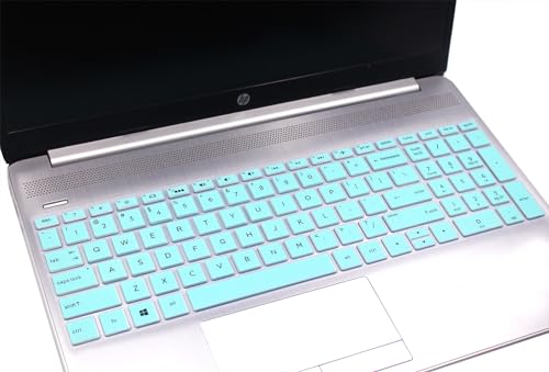 Keyboard Skin Compatible for 15.6" HP 15-dy 15-dw 15-db 15-bs/bw 15-ef 15t 15z 15-dy2024nr dy2021nr 15-dy2703dx dy4013dx 15-dw3033dx dw3013dx 15-db0011dx 15-ef1023dx / HP 17t 17-bs/ca/by Series (Mint - color: Mint