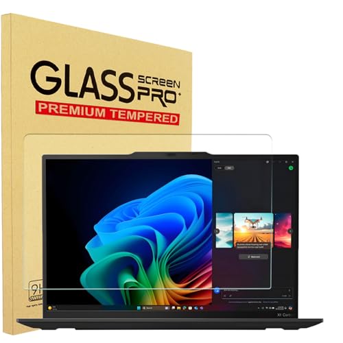 YINOVEEN 14 Inch Tempered Glass Screen Protector for Lenovo Thinkpad X1 Carbon Gen 13/12,Thinkpad X9 14 Gen1,X1 Gen10/9,X1Yoga Gen 9/8/7,T14s Gen 6/5/3 &T14 Gen5/4/3, 9H, Anti-Scratch