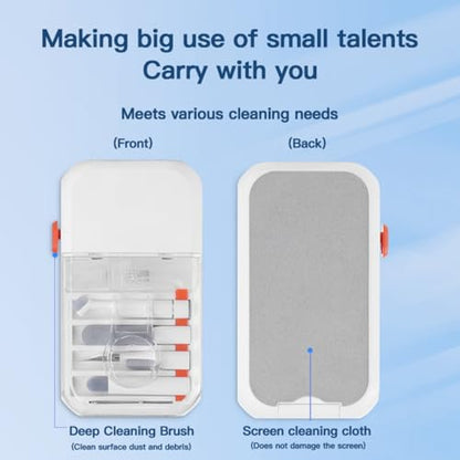 Keyboard Cleaner Laptop Cleaning Kit, 14 in 1 Portable Electronics Brush Tool for Tablet PC Camera Lens Earbuds Monitor