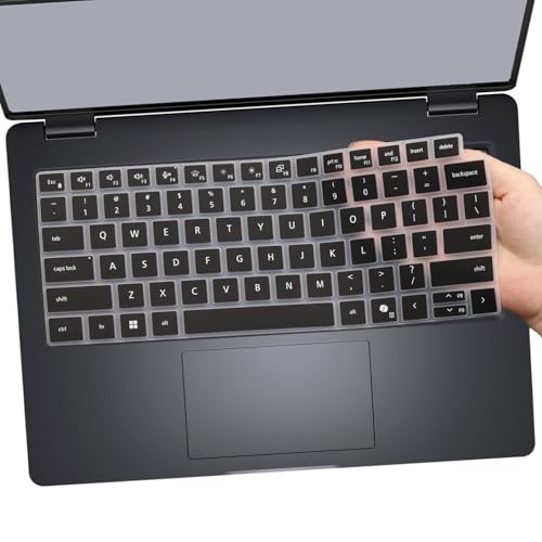 Keyboard Cover for 2026 2025 Dell Pro 14 PC14250/14255,Pro 14 Plus PB14250/14255,Pro 14 Max MC14250/14255 14'' (NOT FIT Dell Pro Max 14 Premium & Education/Rugged/Essential 14)-Black - color: Black