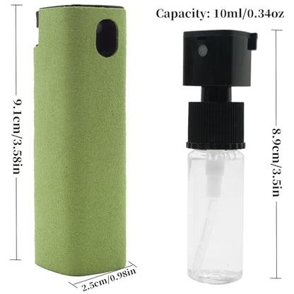 Electronic Touch Screen Cleaner Spray and Wiper, Car Laptop Phone Computer TV Screen Cleaning Accessories for MacBook Display iPad iPhone, Fingerprint Eraser for Screens of Mac - Yellow Green Blue - color: Yellow Green Blue