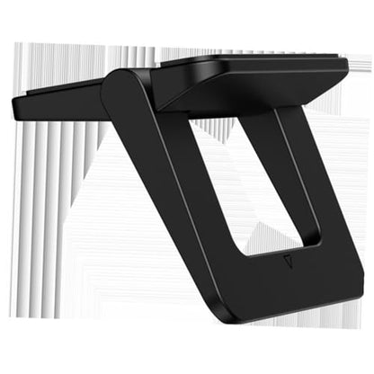 2pcs Mini Laptop Stand Foldable Notebook Holder Portable Heightening Bracket for Travel Work Home Desk Laptop Support Holder Black