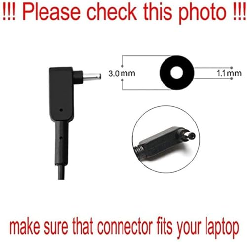 45W Laptop Charger Power Adapter Compatible with Acer Aspire 3 14 15 Spin 14, Fit for A314 A315 A317 Series A315-58 58G 57G 24P 44P A314-21 22 31 Laptop Replacement Charger
