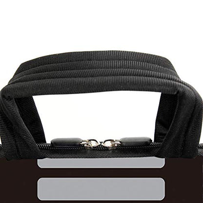 AMARY 14" 15" 15.4" 15.6" laptop sleeve chromebook case adjustable shoulder strap with handle accessory pocket for men women (Games) - color: Games