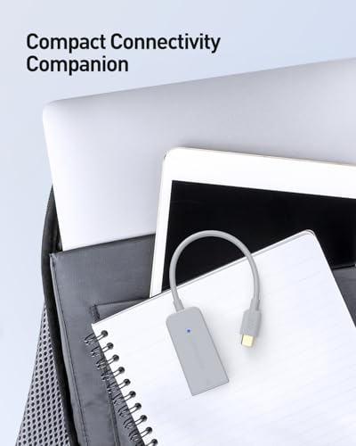 Cable Matters USB C to Ethernet Adapter, Gigabit Ethernet to USB C, Gray | 1000Mbps, PXE, MAC Clone, Thunderbolt to Ethernet Adapter, Compatible with MacBook Pro, XPS, Surface Pro - color: Gray, size: 1-Pack
