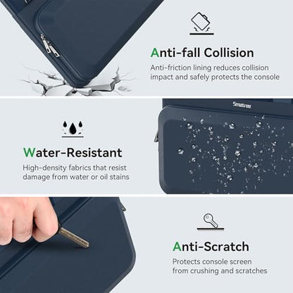 Smatree CityShield Laptop Shoulder Case for 15.6-16 inch Acer/Lenovo/MSI | for 15.6inch Acer Aspire 7 A715-42G-R8BG/-43G-R5M8,16inch Lenovo Yoga Pro9i,MSI Thin A15/Prestige 16AI Evo/Studio,Blue(MC04)