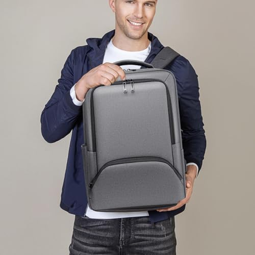 Business Smart Travel Backpack, Lightweight Waterproof Laptop Backpack | Large Durable Commuting Casual Daypack with USB Charging Port, for Men Women Work Travel College - color: Blue