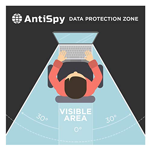 AntiSpy Privacy Screen | Laptop Privacy Filter - 2 Attachment Options | Robust and Reusable | Adhesive Privacy Filter | Notebook Privacy Film (13.3" (16:9)) - size: 13.3" (16:9)
