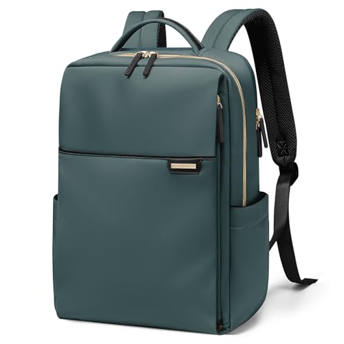 Laptop Backpack for Women, Work Business Traval Computer Backpacks with Laptop Compartment Waterproof Casual Daypack for Travel College,16Inch,DarkGreen - color: Darkgreen, size: 16 Inch