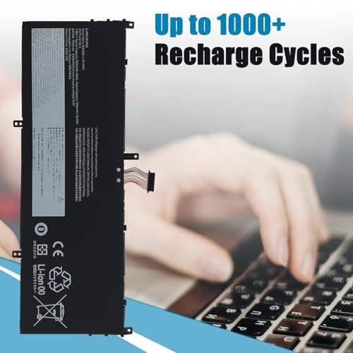 L19C4PD1 Laptop Battery Compatible with Lenovo ideapad Yoga 6-13ARE05 6-13ALC6 Yoga C640-13IML LTE Series L19D4PD1 SB10W67395 5B10W67385 5B10U65274 SB10W67360 5B10W67329 5B10U65275 60Wh - style: L19C4PD1