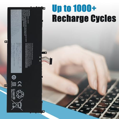 L19C4PD1 Laptop Battery Compatible with Lenovo ideapad Yoga 6-13ARE05 6-13ALC6 Yoga C640-13IML LTE Series L19D4PD1 SB10W67395 5B10W67385 5B10U65274 SB10W67360 5B10W67329 5B10U65275 60Wh - style: L19C4PD1
